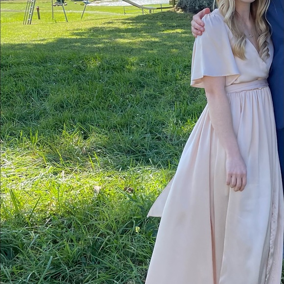 Baltic Born Champagne Gown - Picture 2 of 9